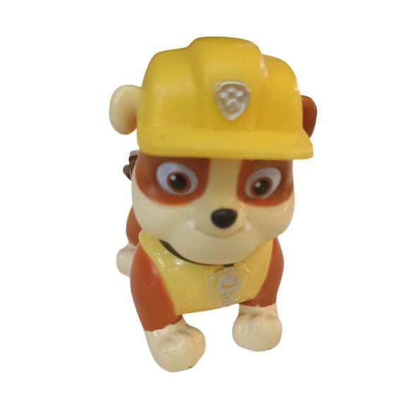 Paw Patrol Rubble On The Double Action Figure Toy 2" - Picture 1 of 9